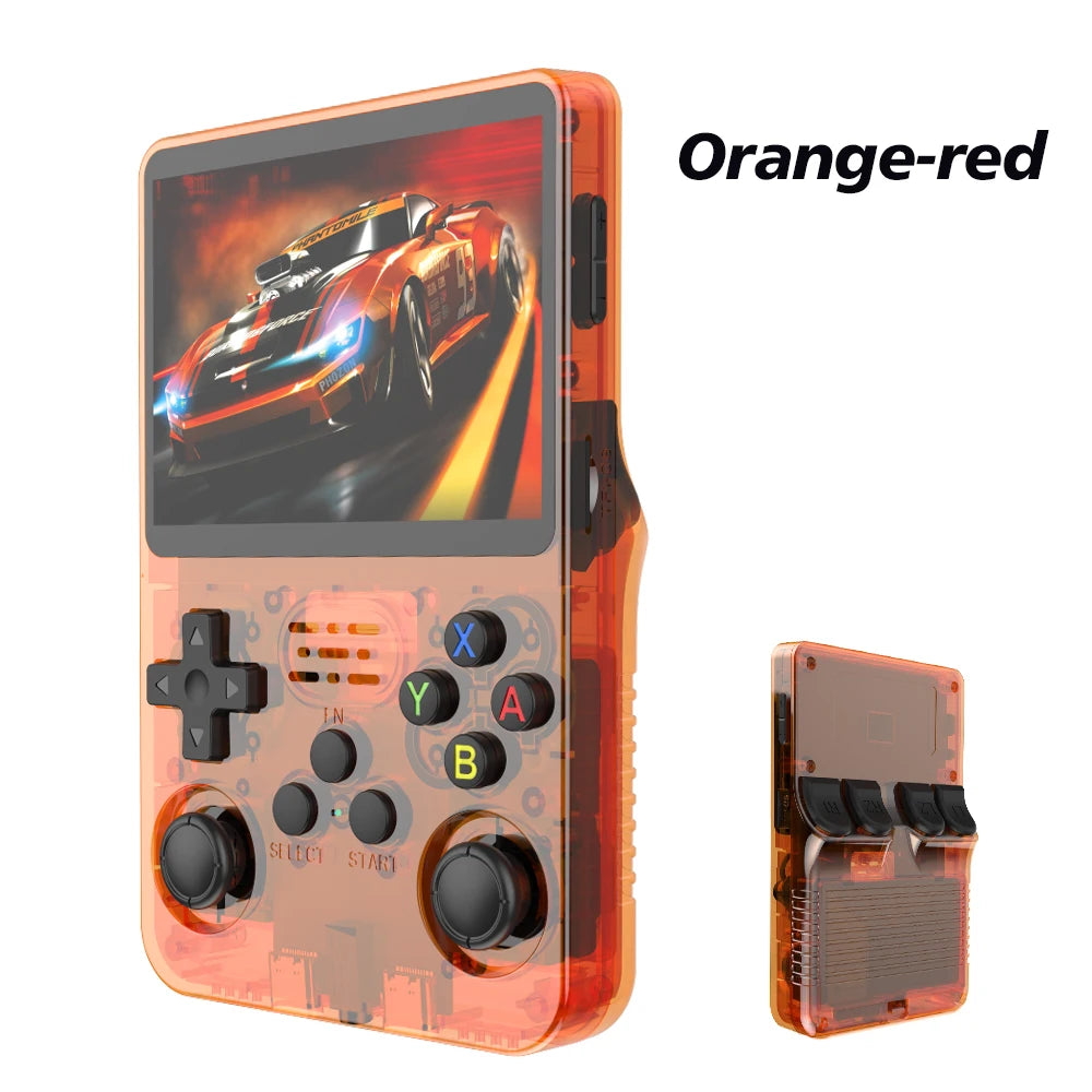 Open Source R36S Retro Handheld Video Game Console Linux System 3.5 Inch IPS Screen Portable Pocket Video Player 64GB 128G Games